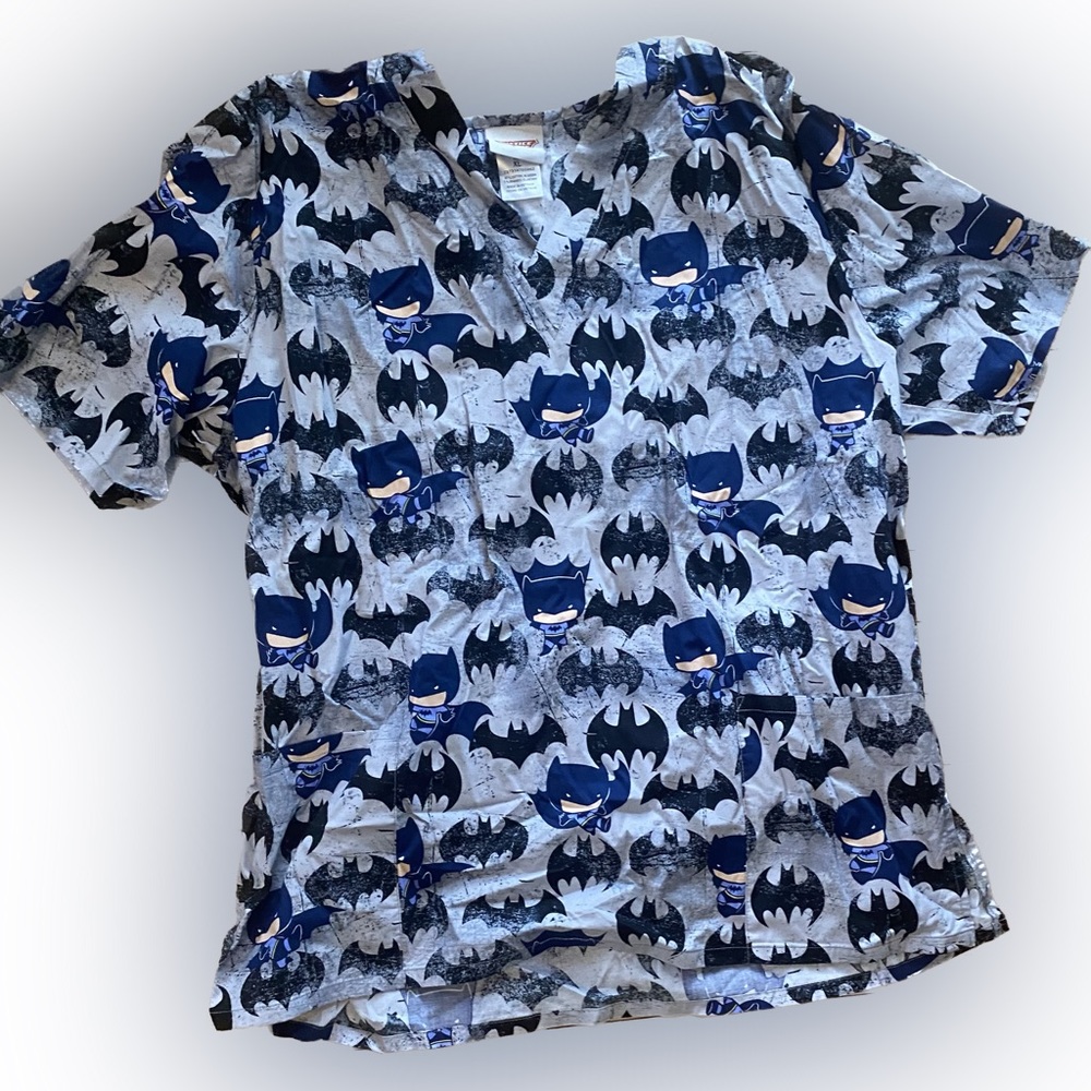 Batman Scrub Top